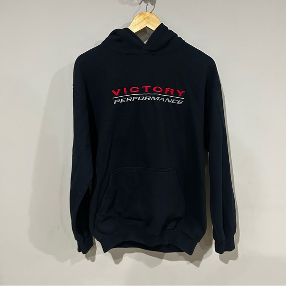 Victory Motorcycle Performance Pure Polaris Men’s Hoodie Size Medium - Picture 1 of 3